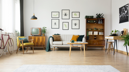 Midcentury modern room decor