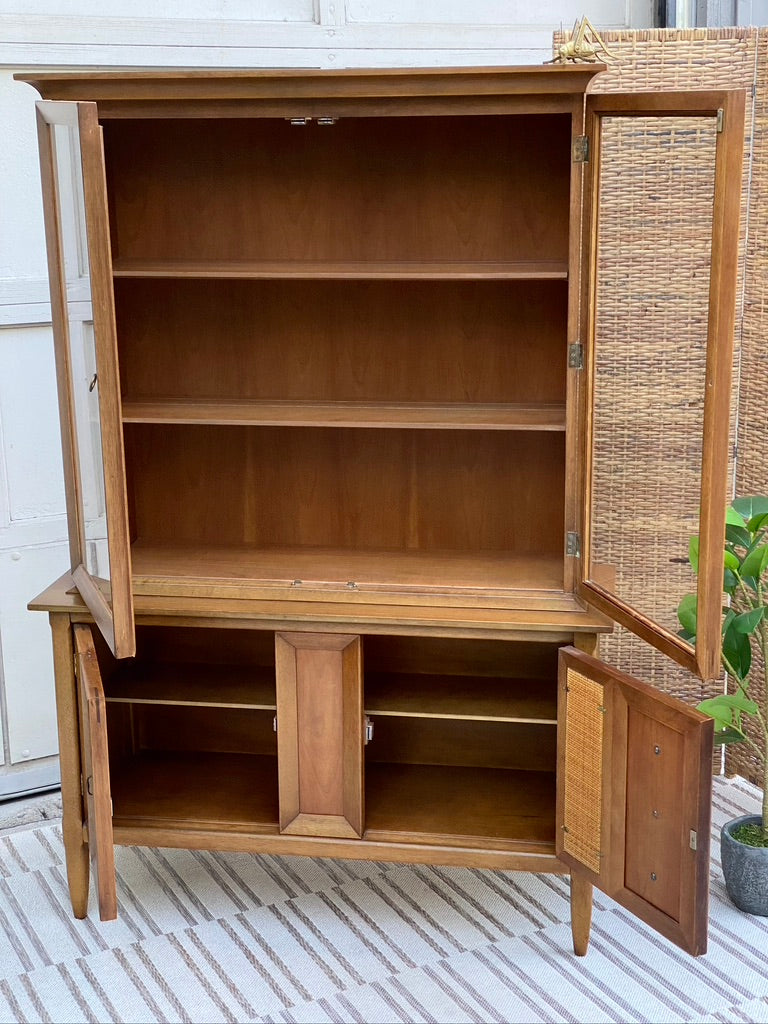 Retro MCM Walnut Hutch