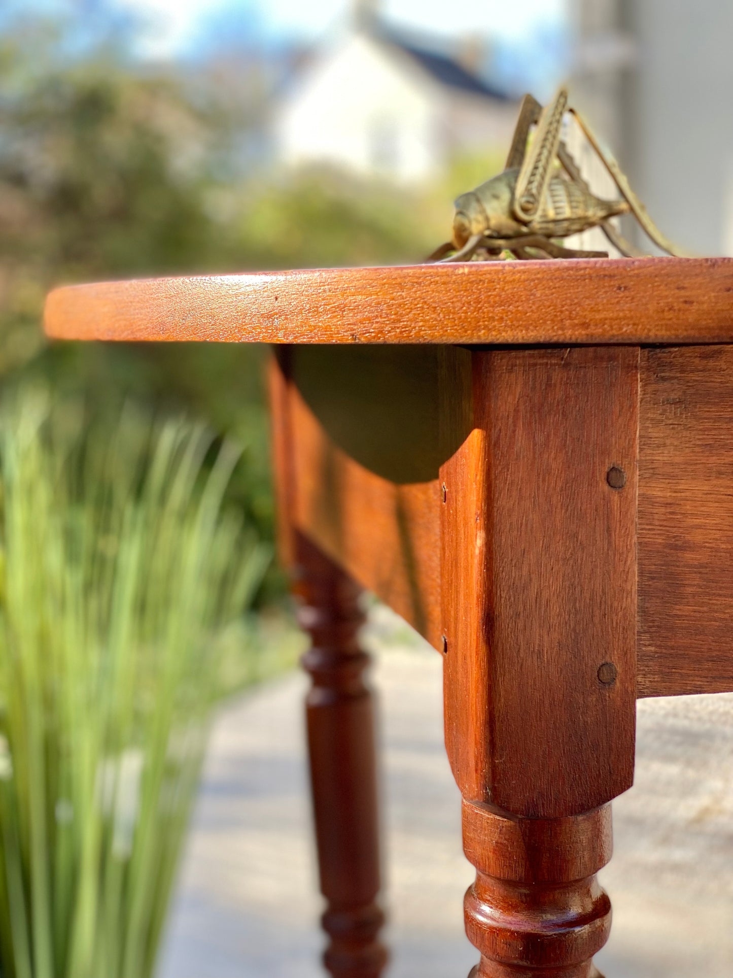 Vintage Walnut Handcrafted Farmhouse Table