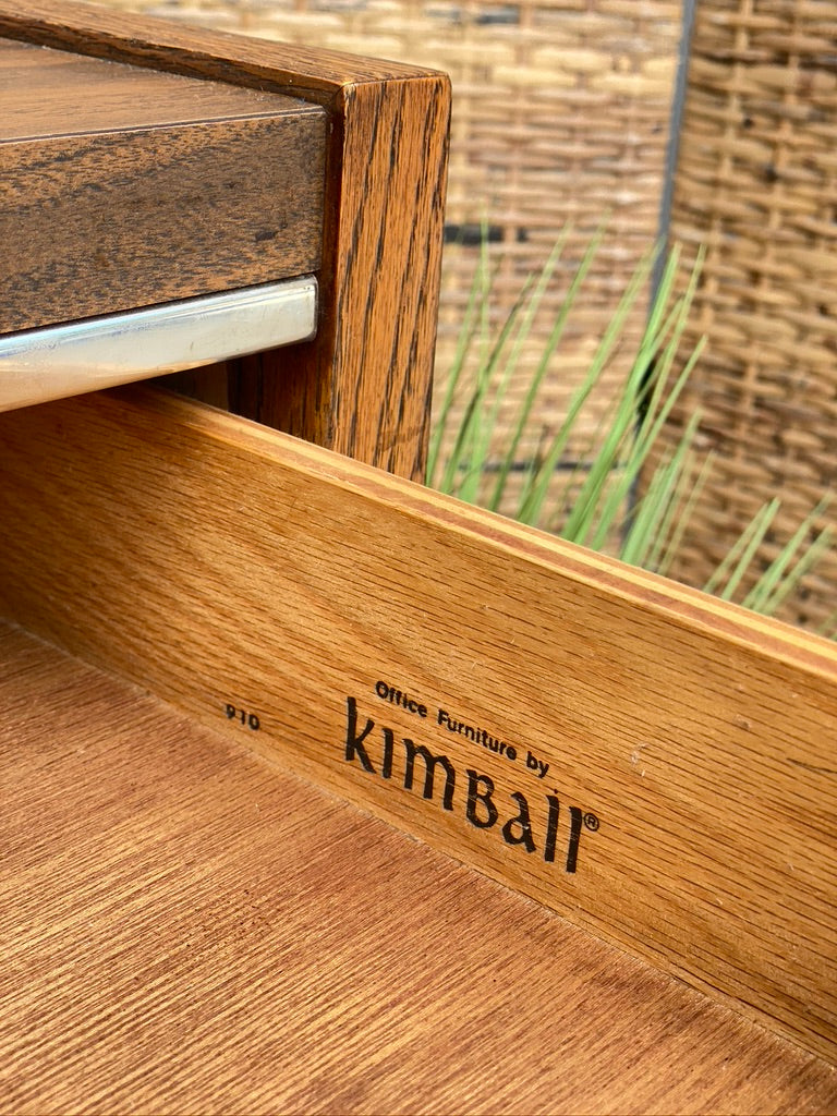 Retro MCM Kimball Credenza TV Stand
