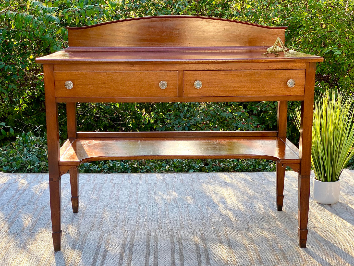 Gorgeous Vintage Cherry Hallway Table