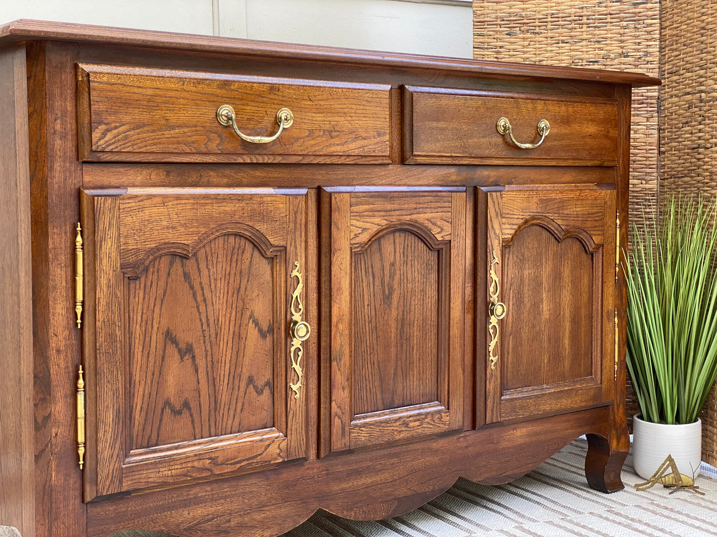 Vintage Wooden Storage Cabinet