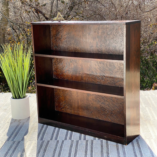 Vintage Wooden Bookshelf