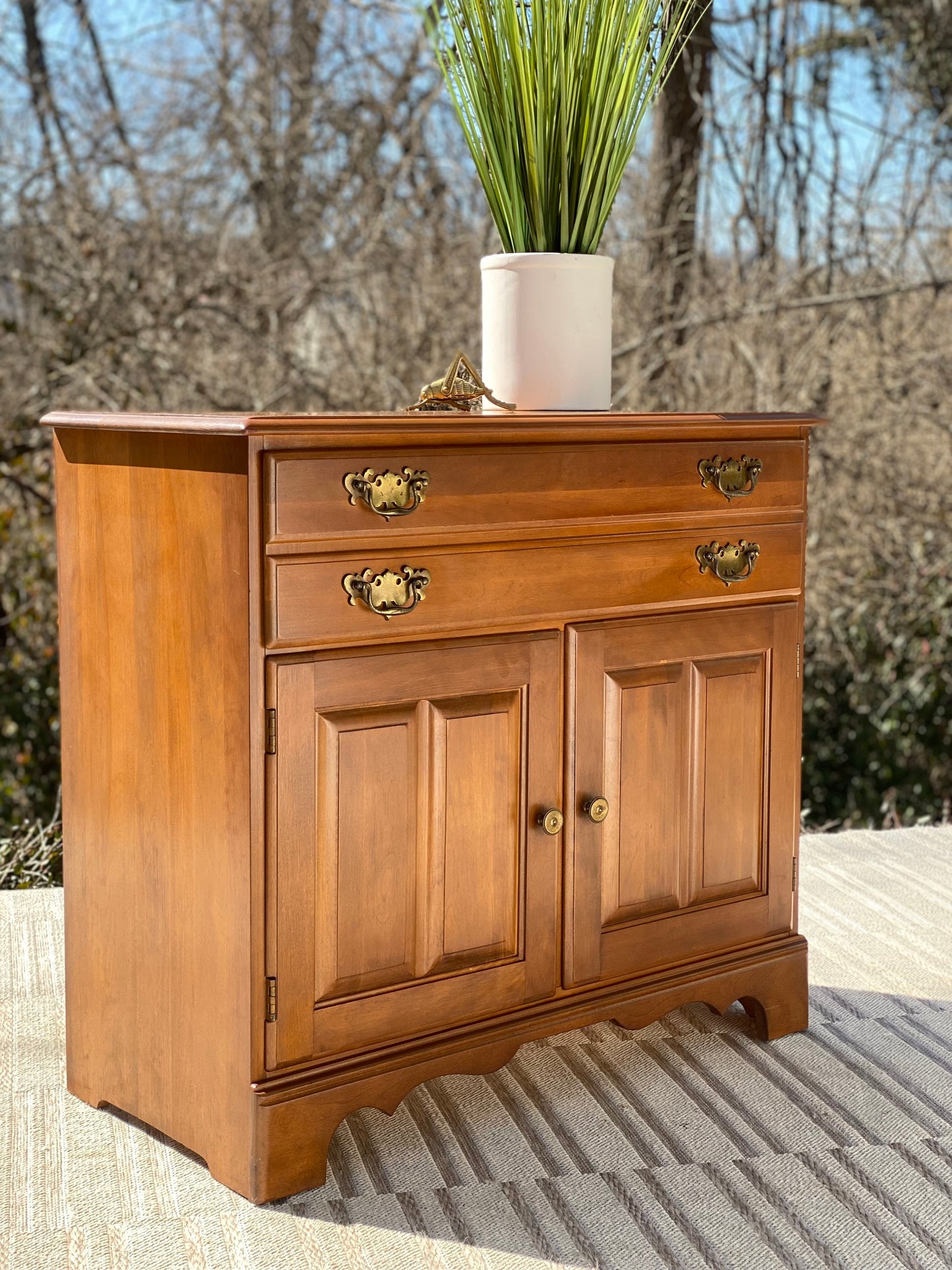 Vintage Temple Stuart Buffet Cabinet