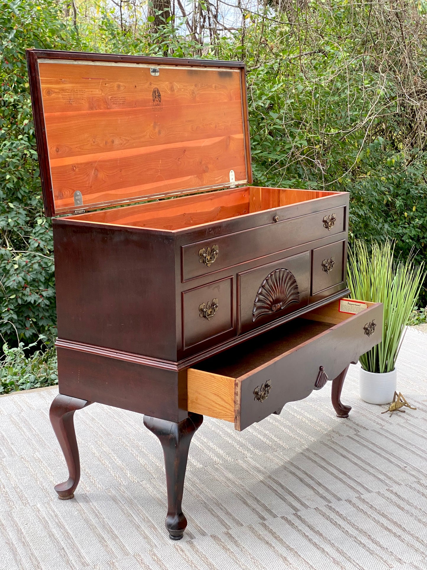 Vintage Cedar Storage Chest