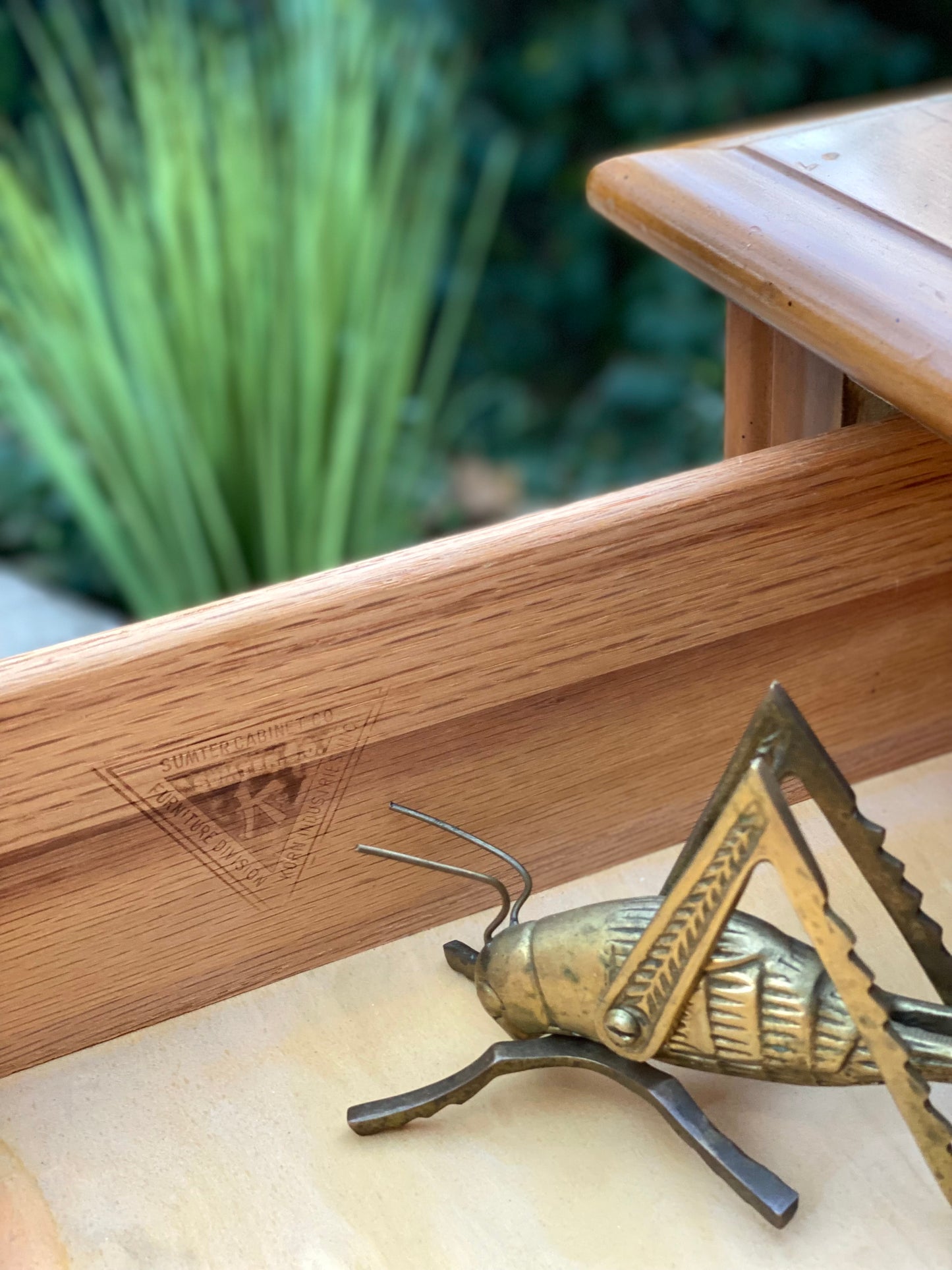 Vintage Sumter Maple 9 Drawer Dresser