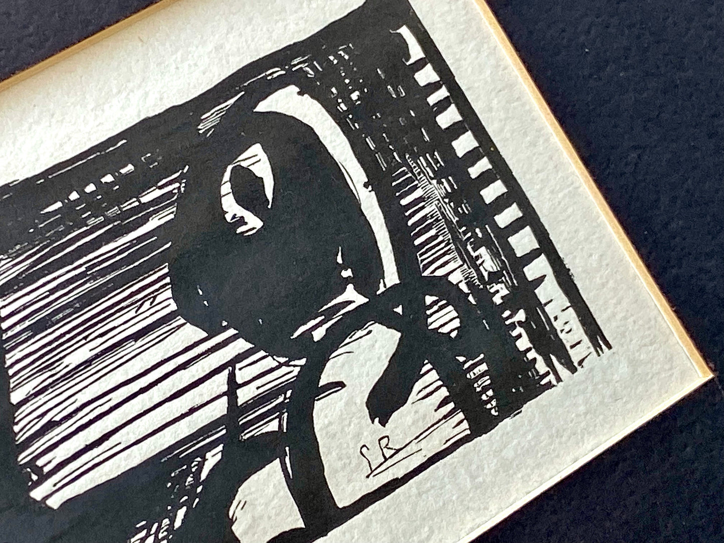 Vintage Georges Rouault Original Woodblock Engraving