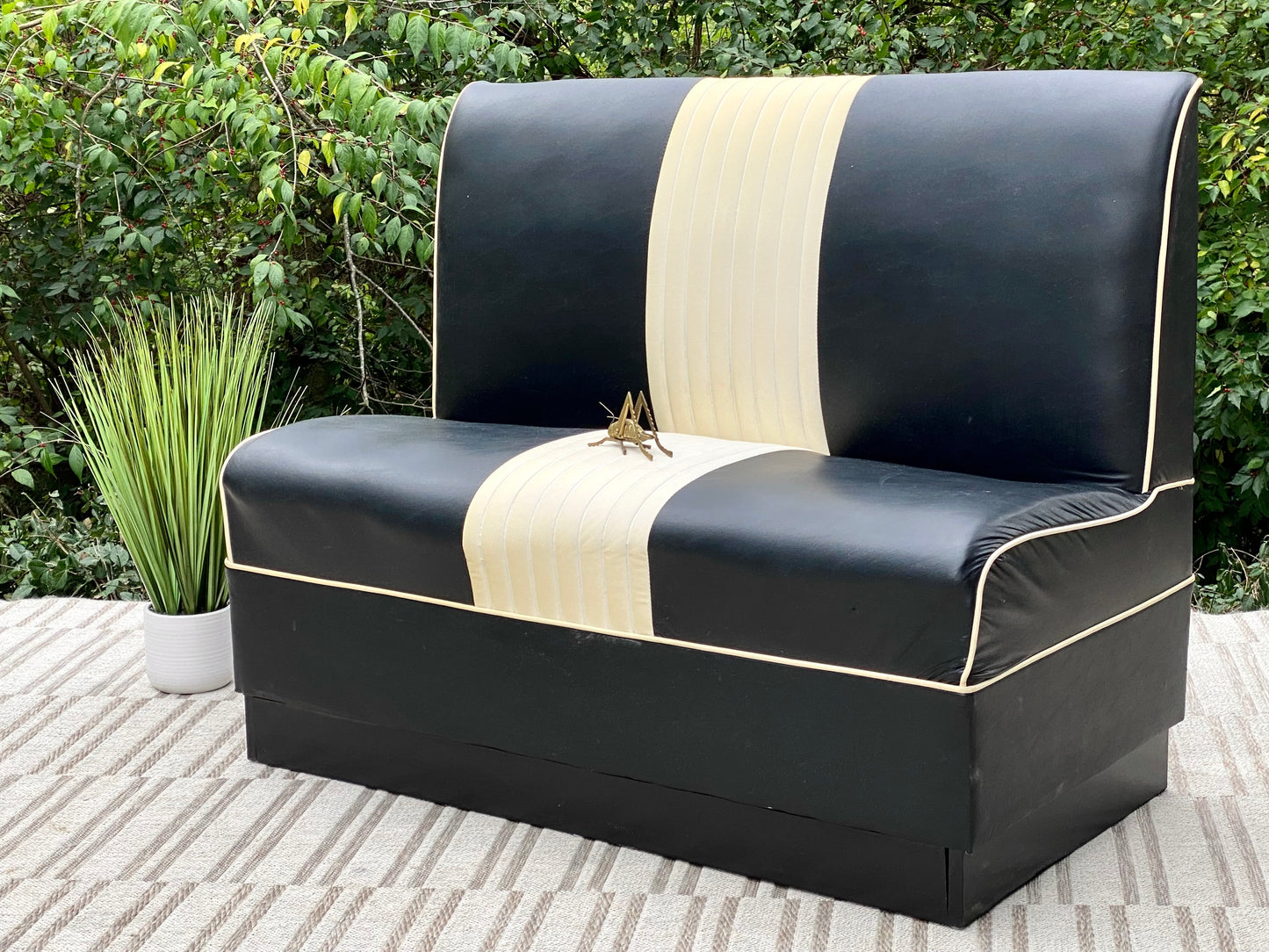 Vintage Diner Booth Seat