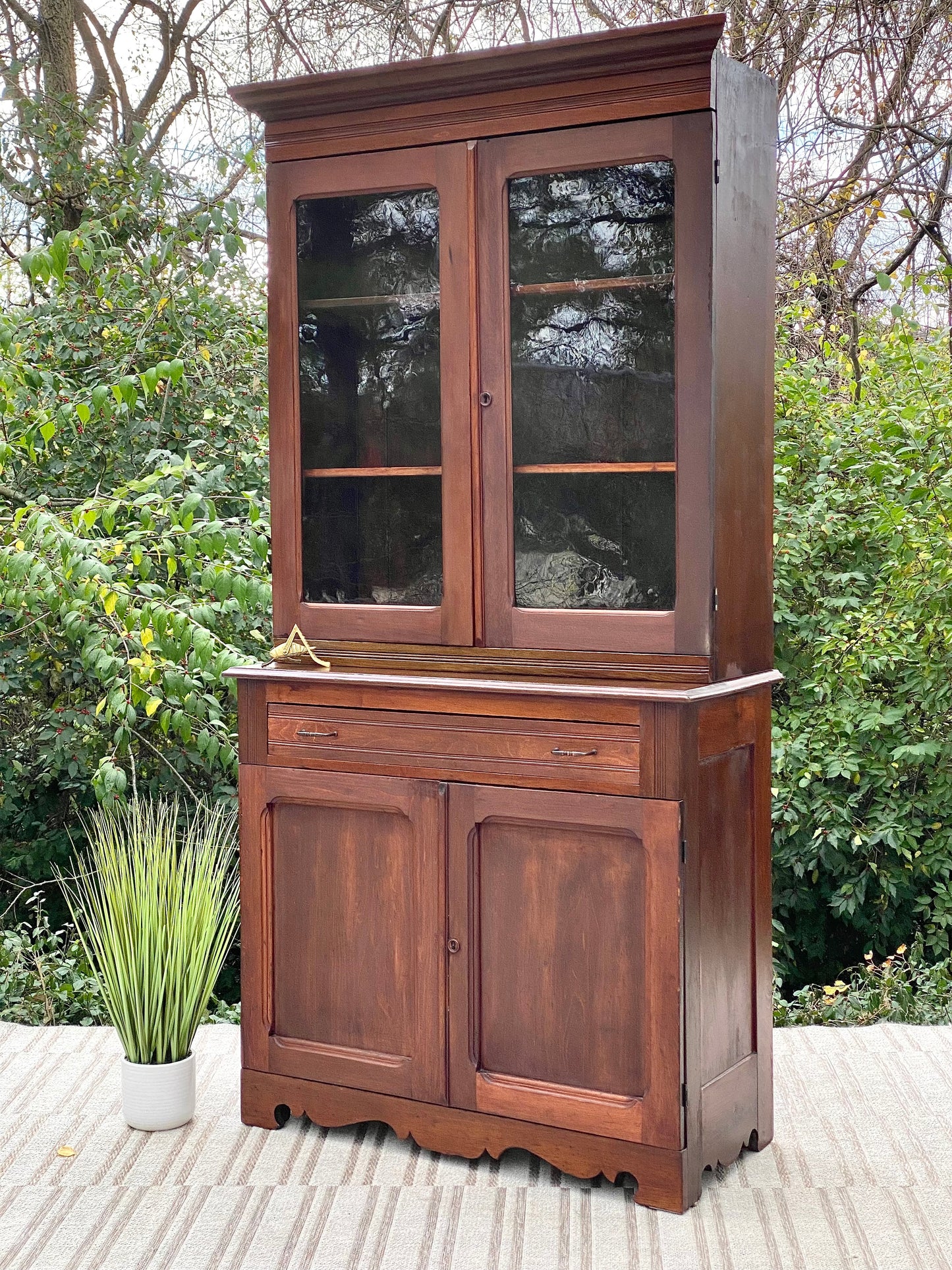 Vintage Wooden Farmhouse Cabinet
