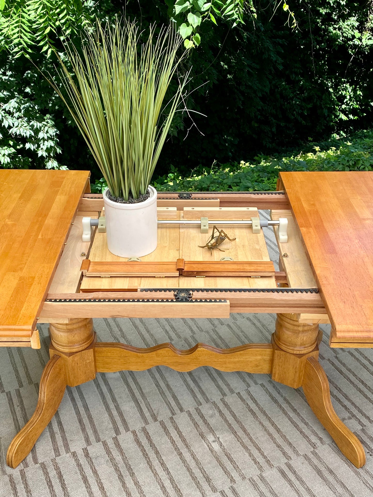 Nice Solid Wood Extending Table