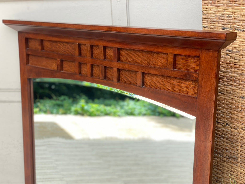 Arts & Crafts Style Wall Mirror