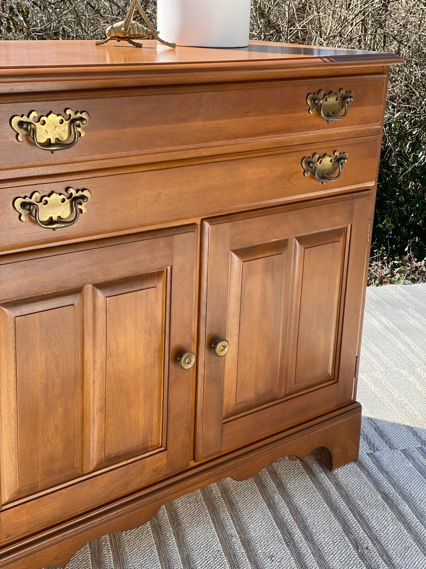 Vintage Temple Stuart Buffet Cabinet