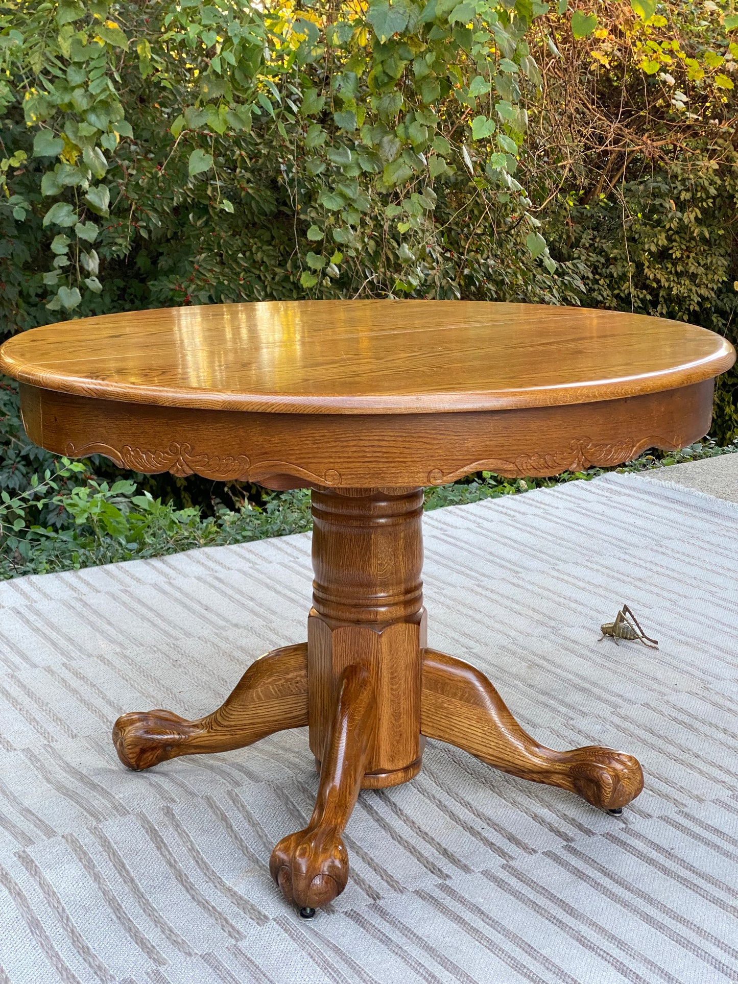 Nice Wooden Extending Dining Table