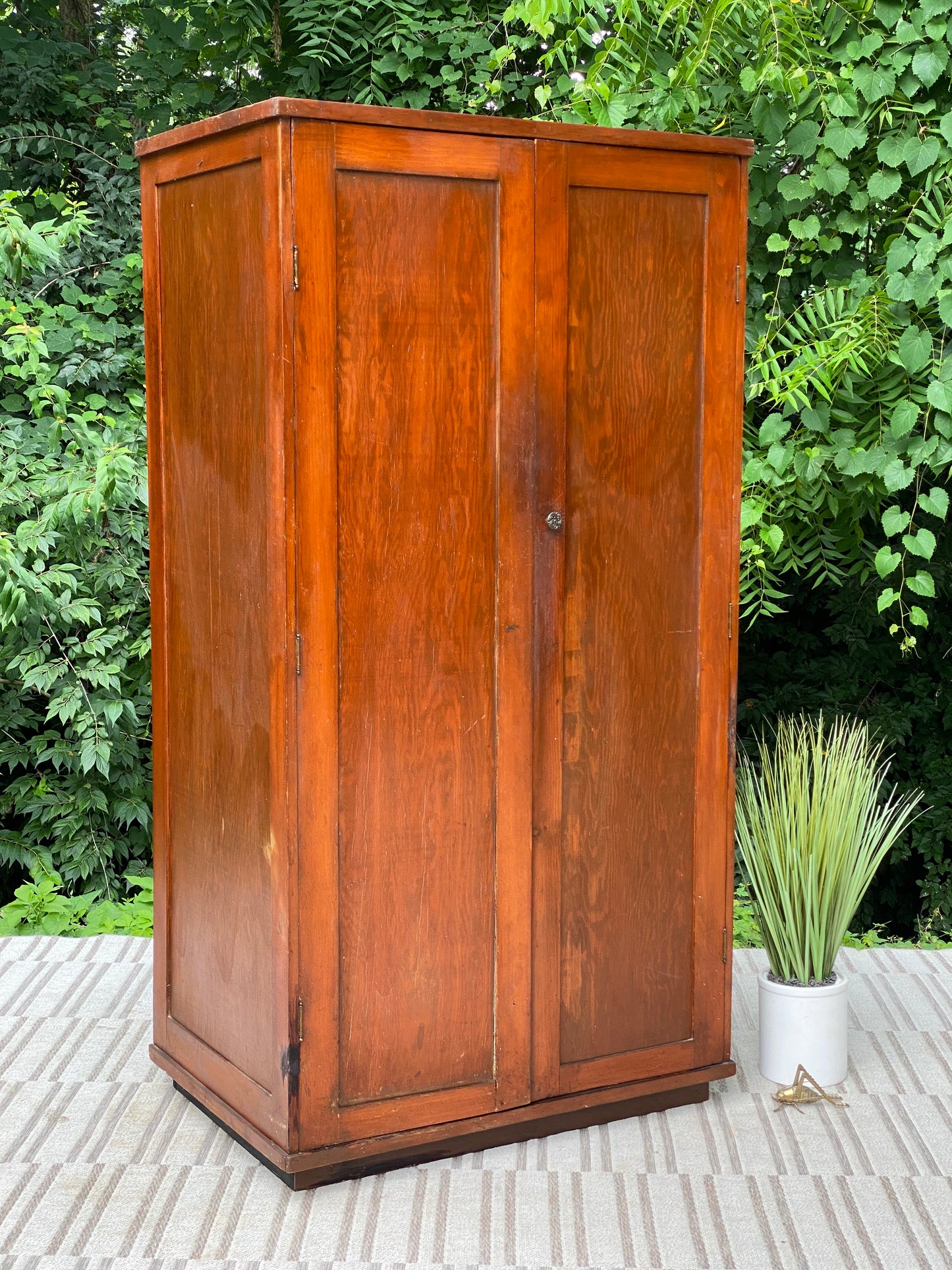 Vintage Wooden Storage Cabinet