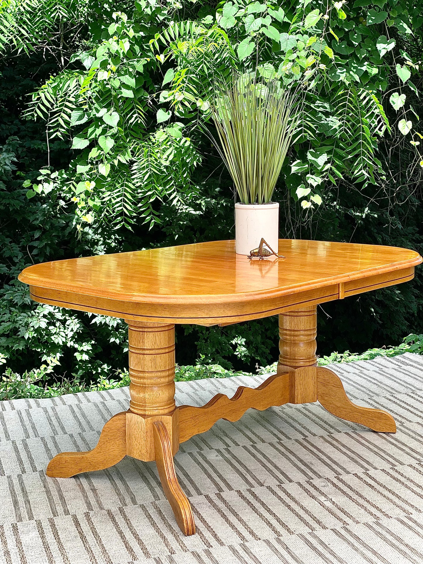 Nice Solid Wood Extending Table