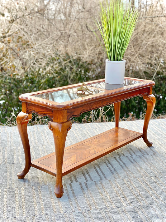 Vintage Wooden Hallway Sofa Table