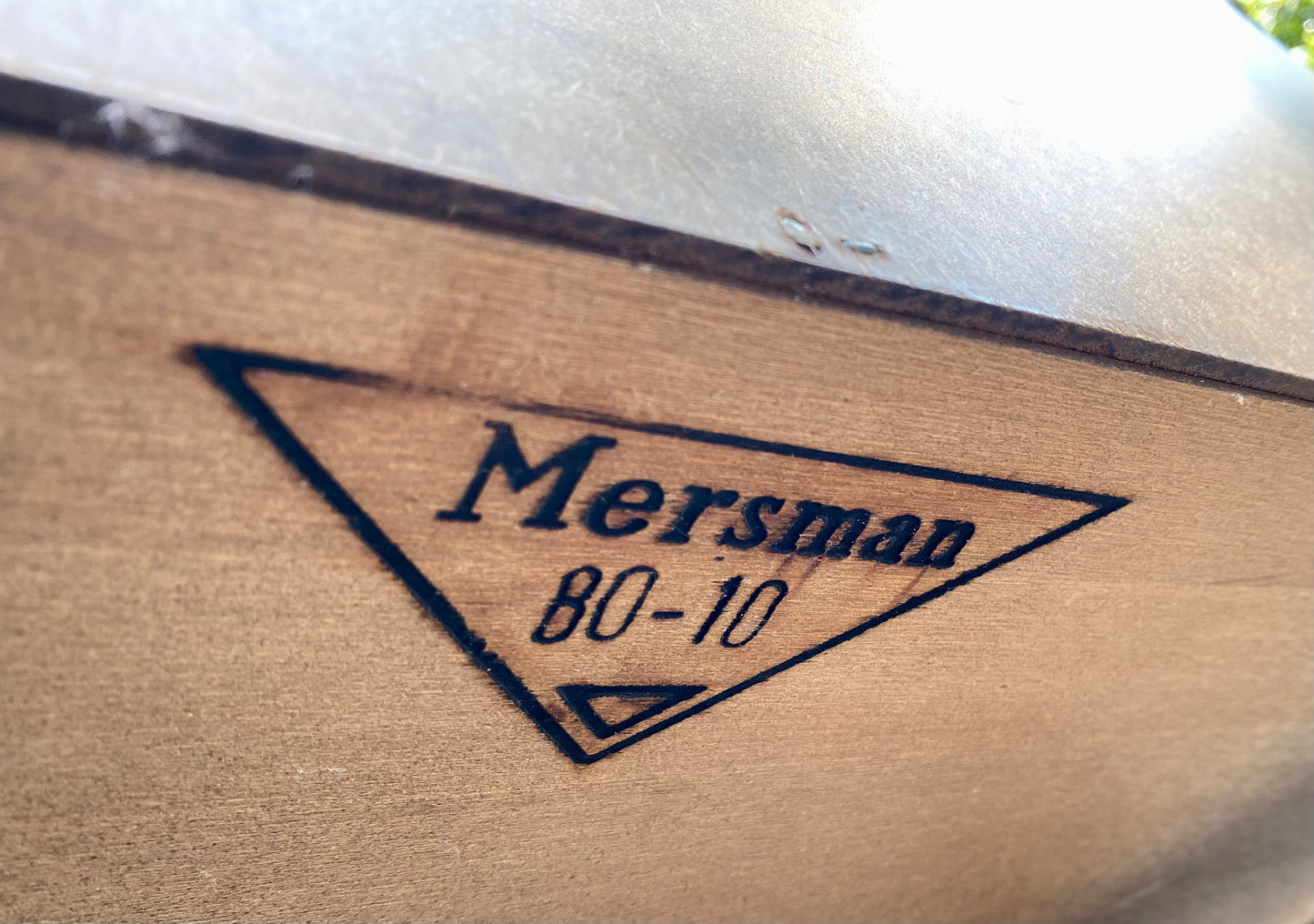 Vintage Mersman Bookshelf Wall Cabinet