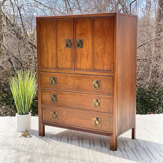 Vintage MCM American of Martinsville Highboy Dresser