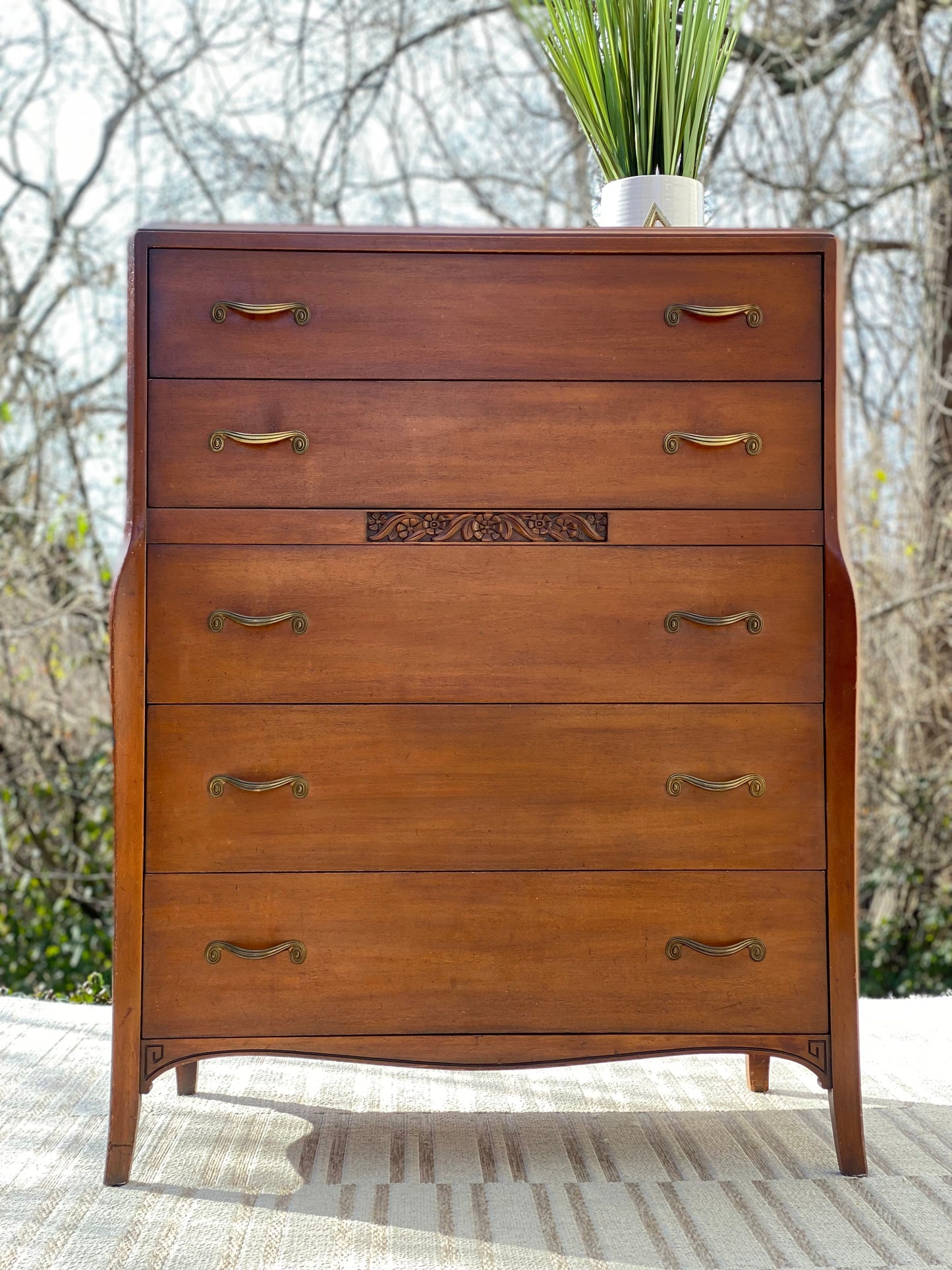 Vintage MCM R-Way 5 Drawer Dresser