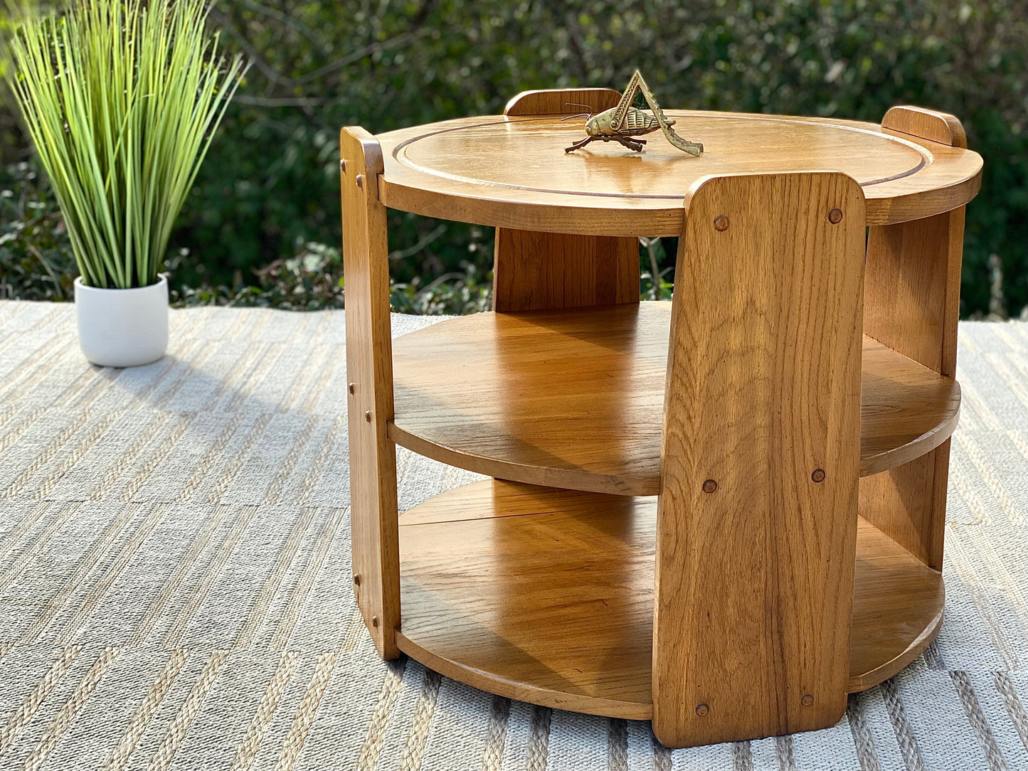 Vintage MCM Side Table Lamp