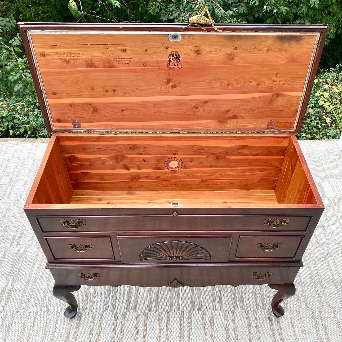 Vintage Cedar Storage Chest