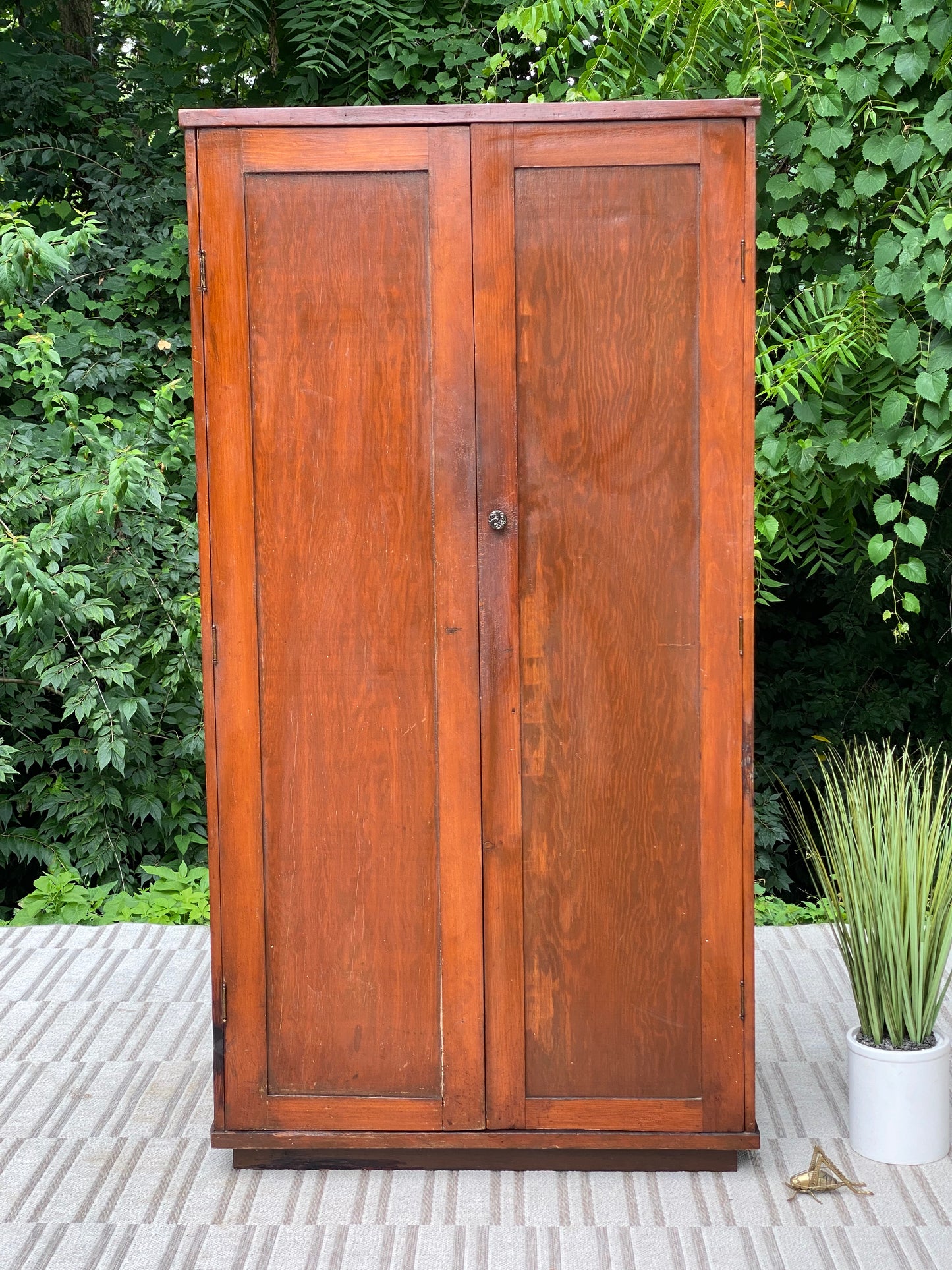 Vintage Wooden Storage Cabinet