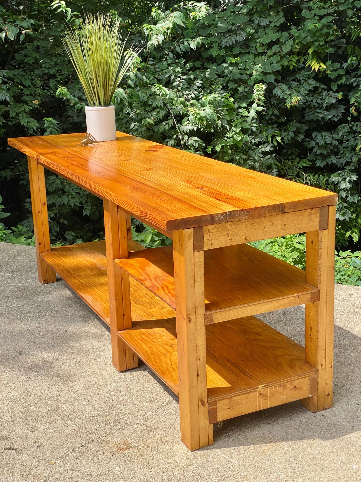 Nice Wooden Workbench