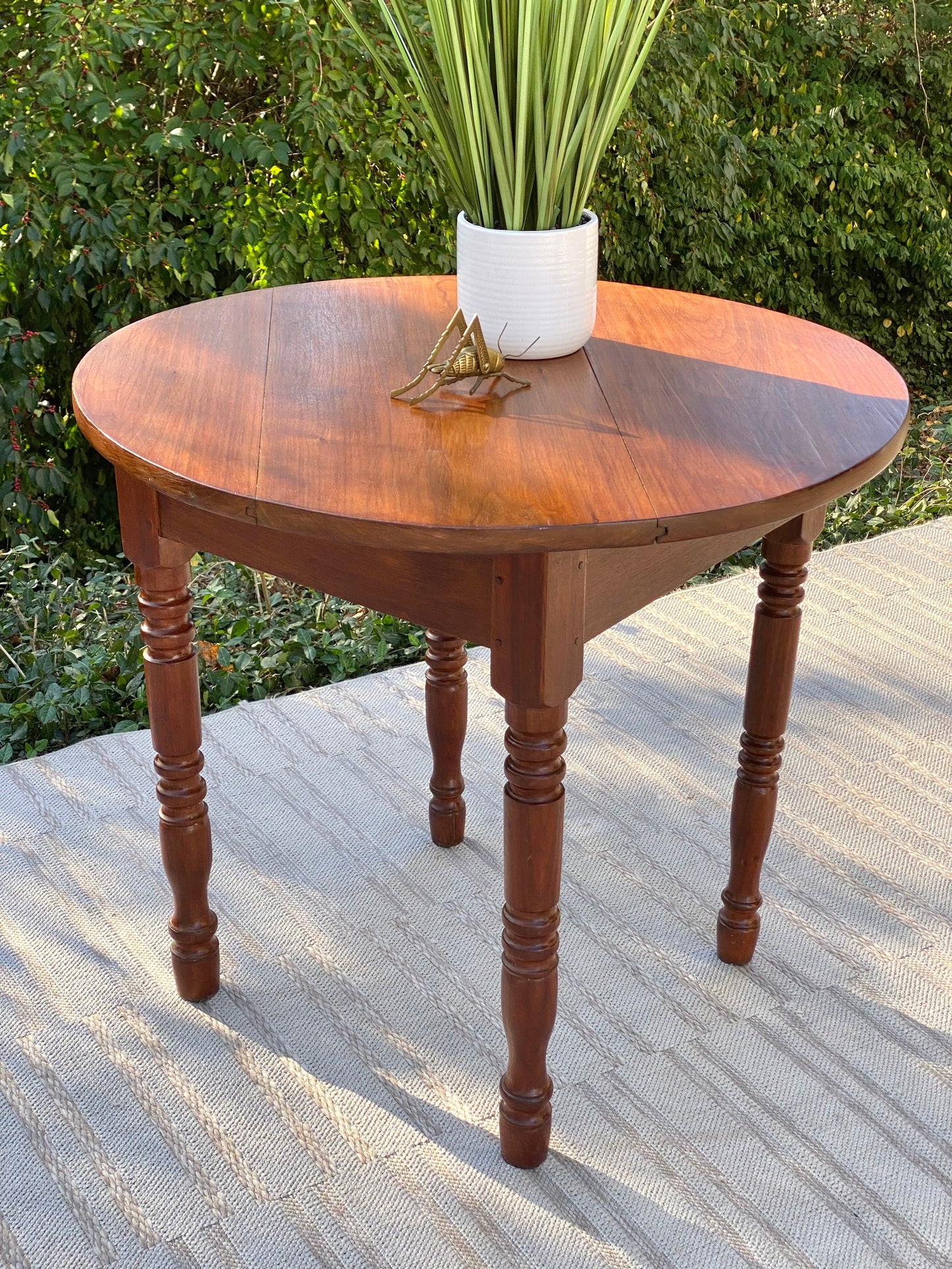 Vintage Walnut Handcrafted Farmhouse Table