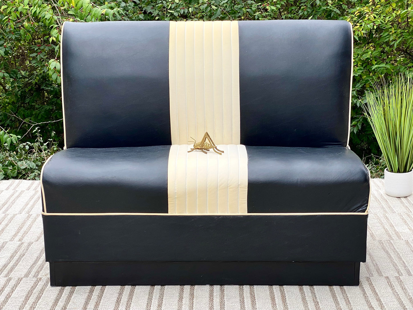 Vintage Diner Booth Seat