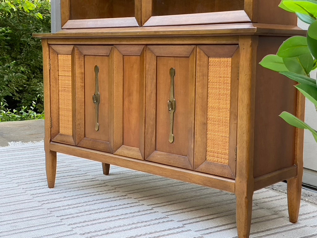Retro MCM Walnut Hutch