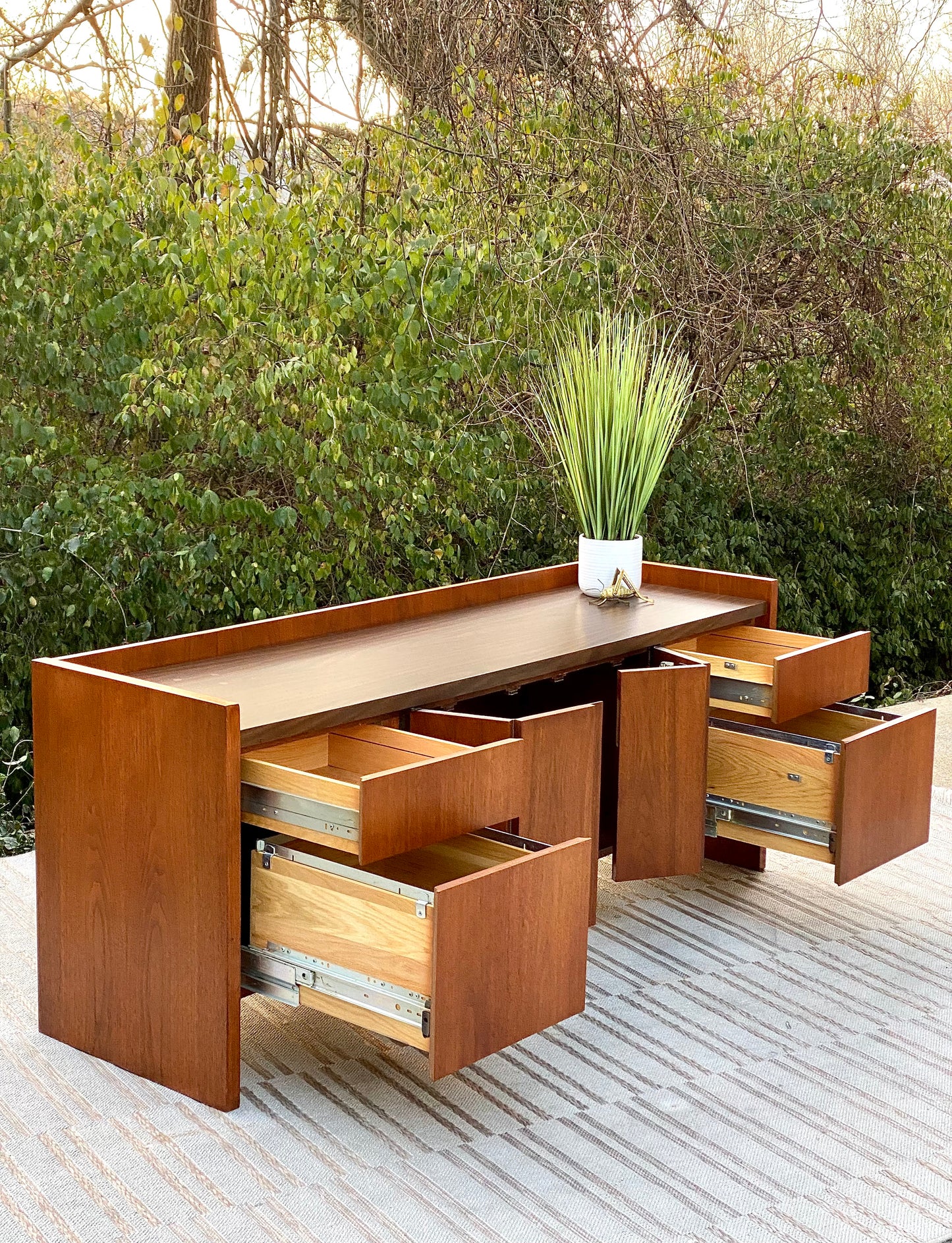 Vintage MCM Mead Assets Credenza