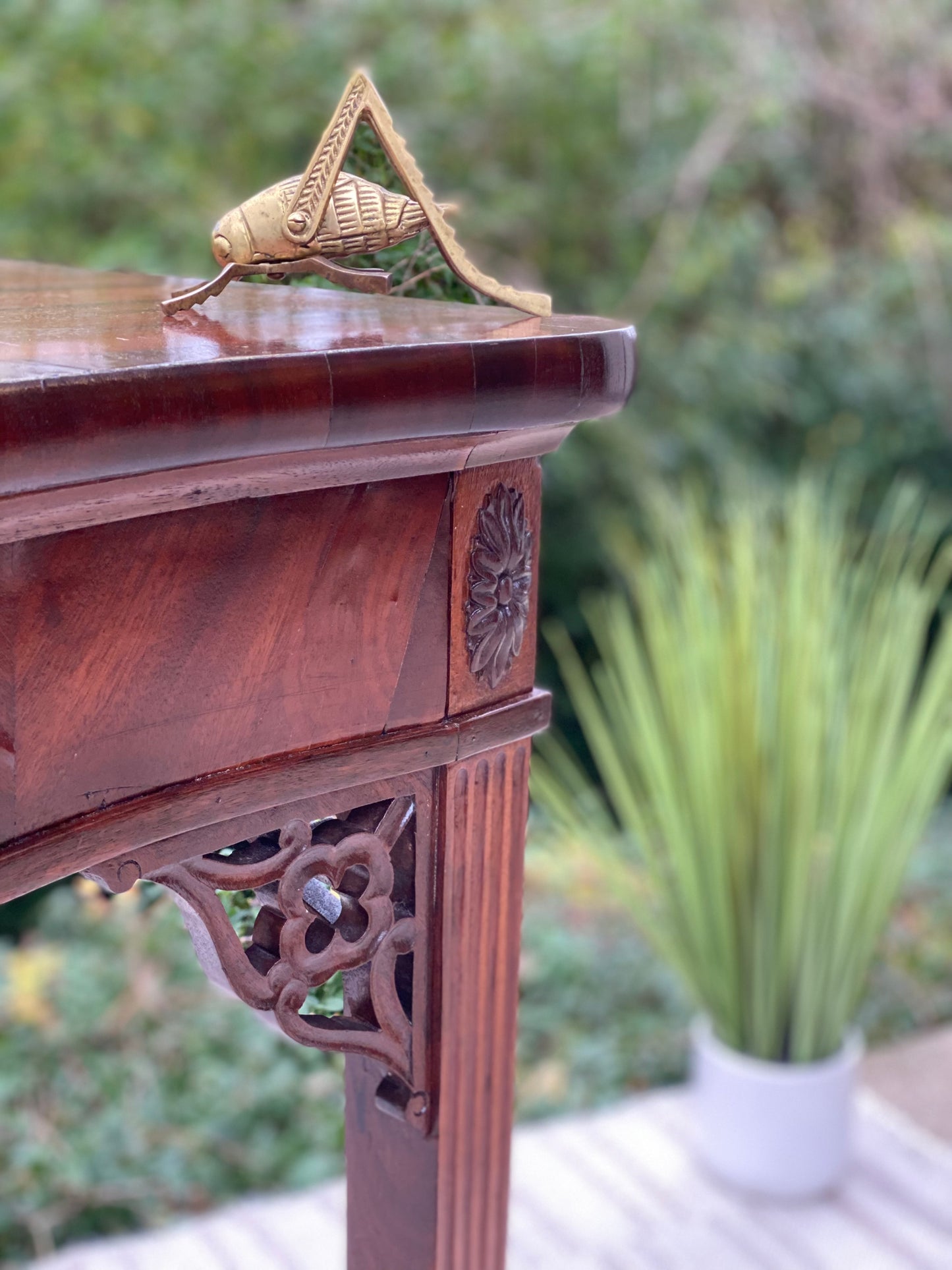 Vintage Mahogany Hallway Table