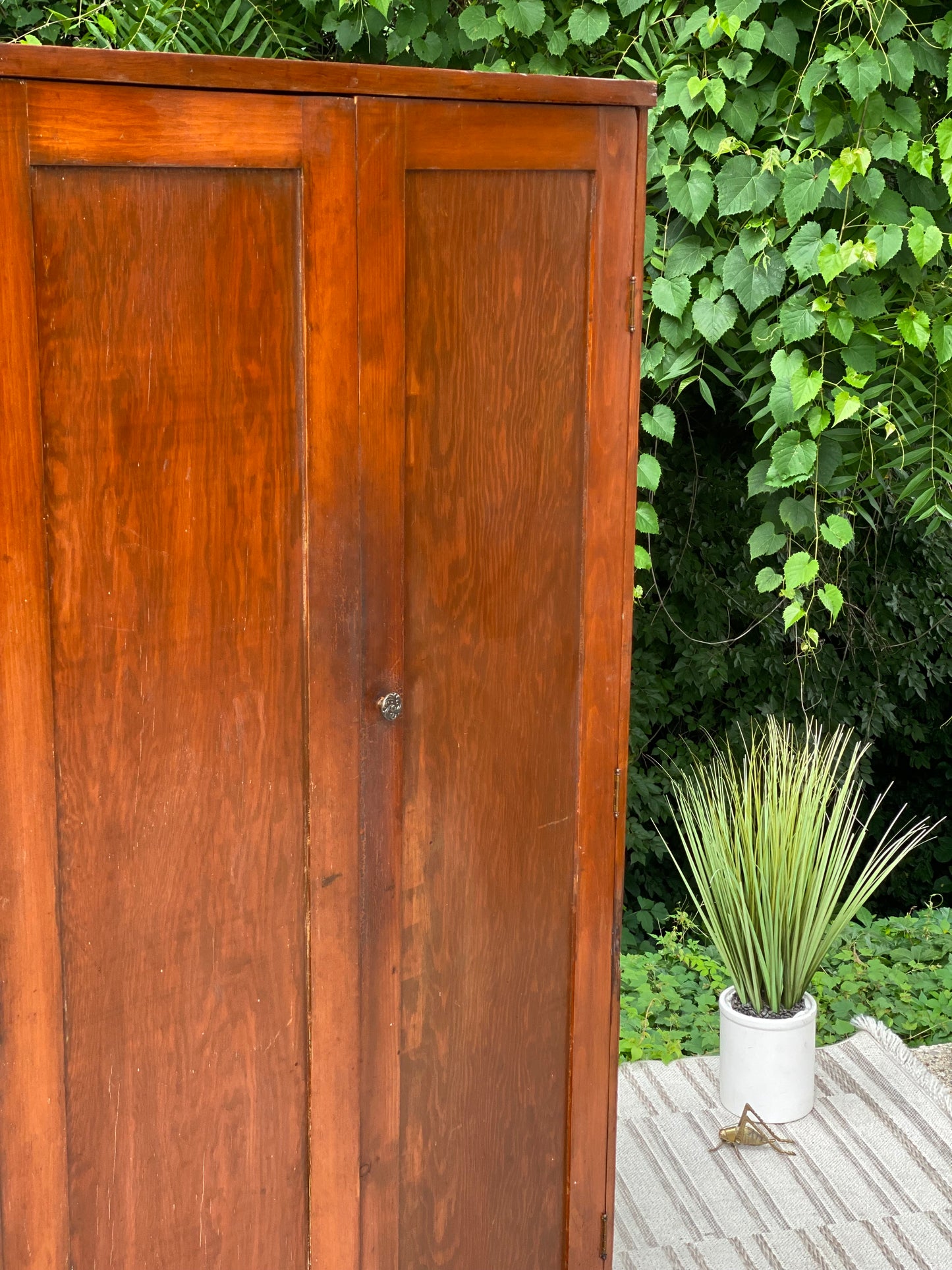 Vintage Wooden Storage Cabinet