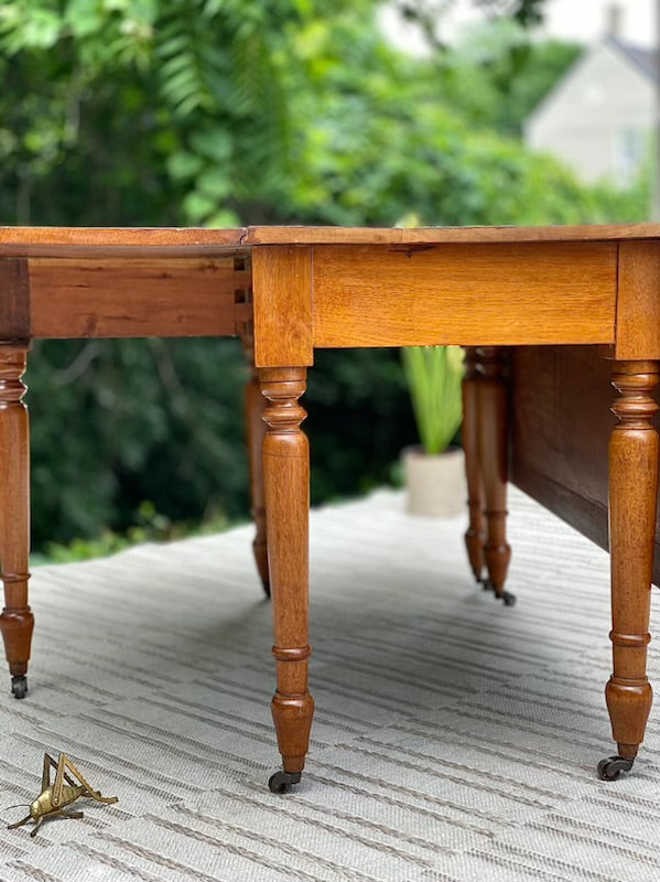 Vintage Wooden Gate Leg Table