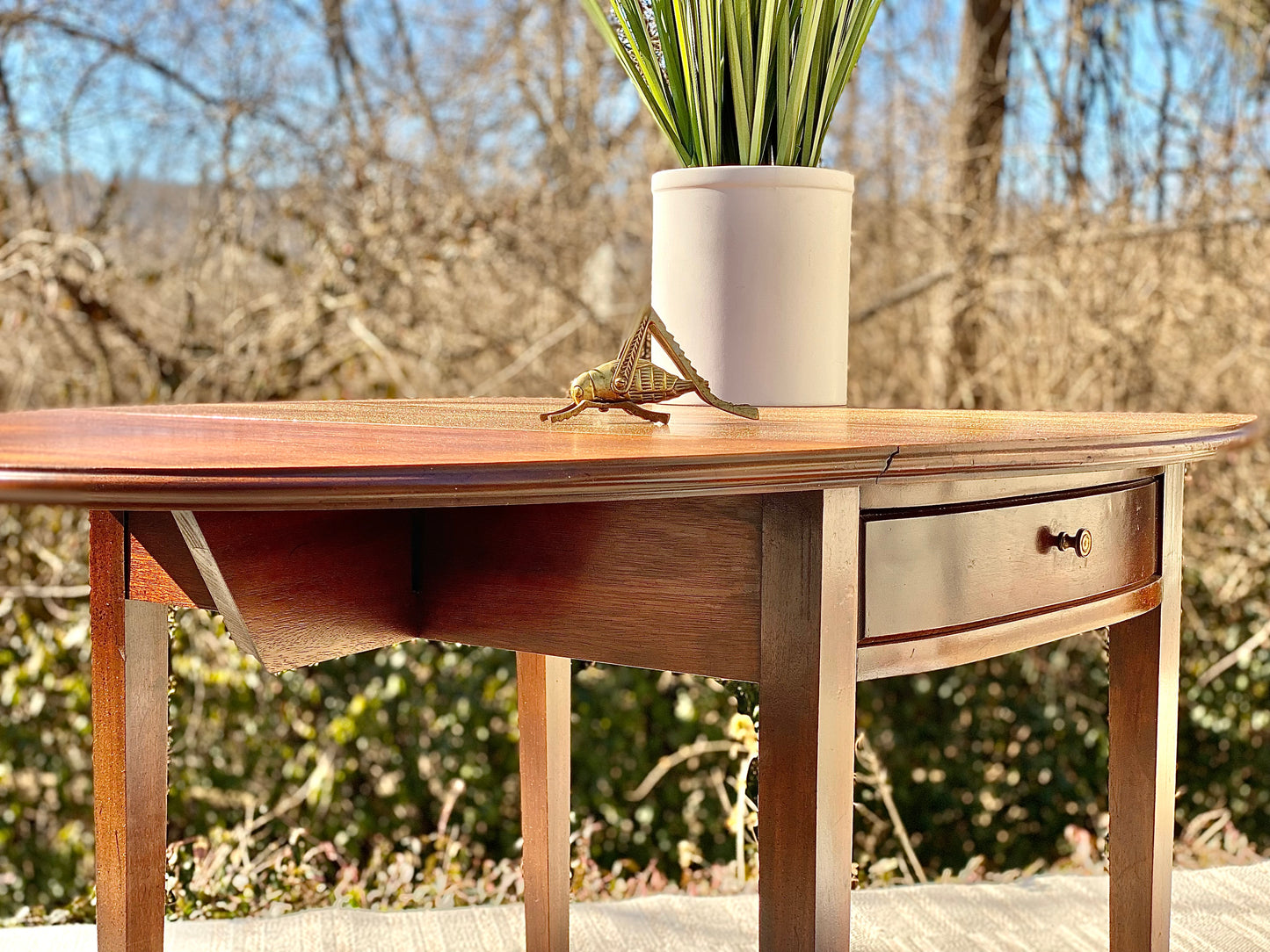Small Vintage Drop Leaf Coffee Table