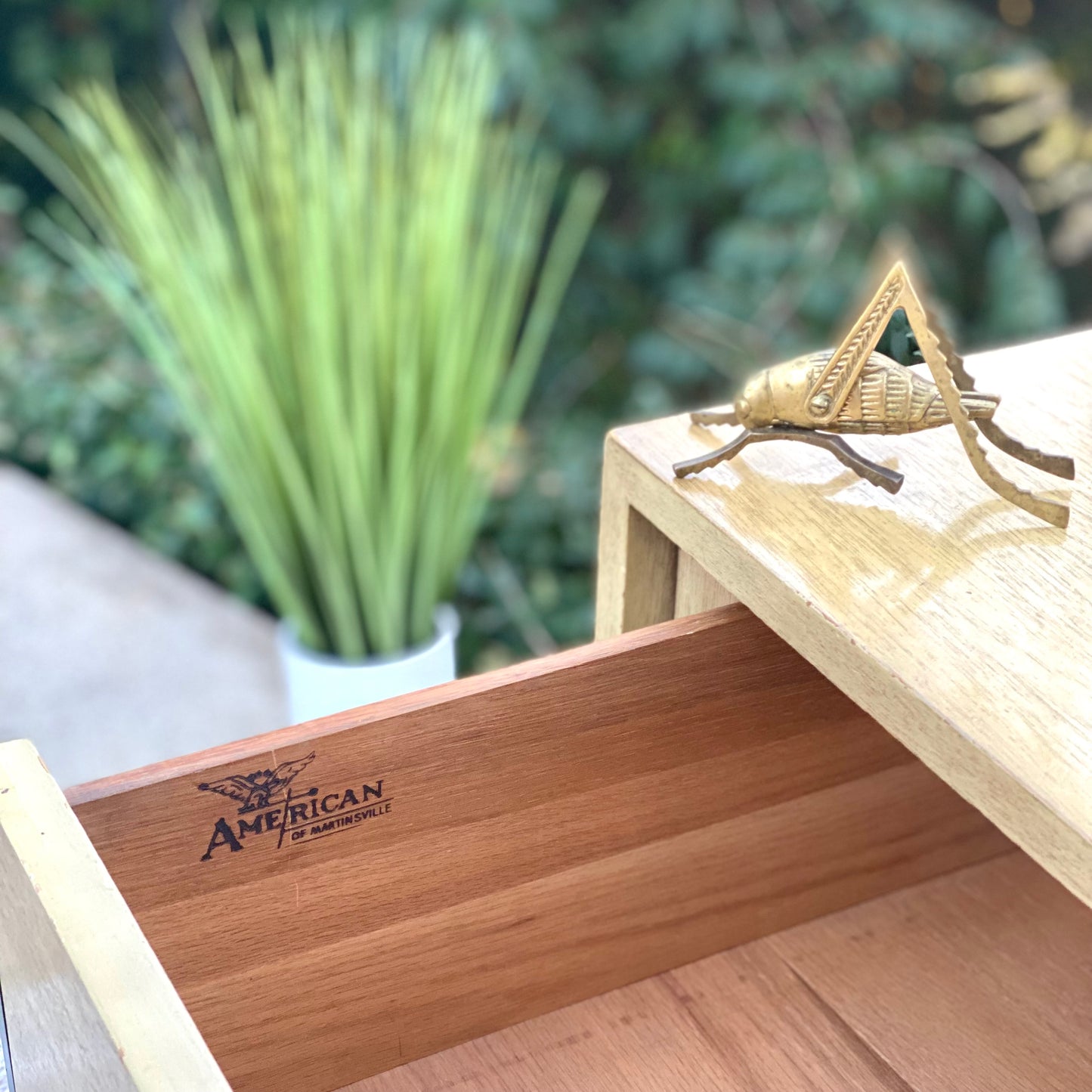 Vintage MCM 10 Drawer Dresser