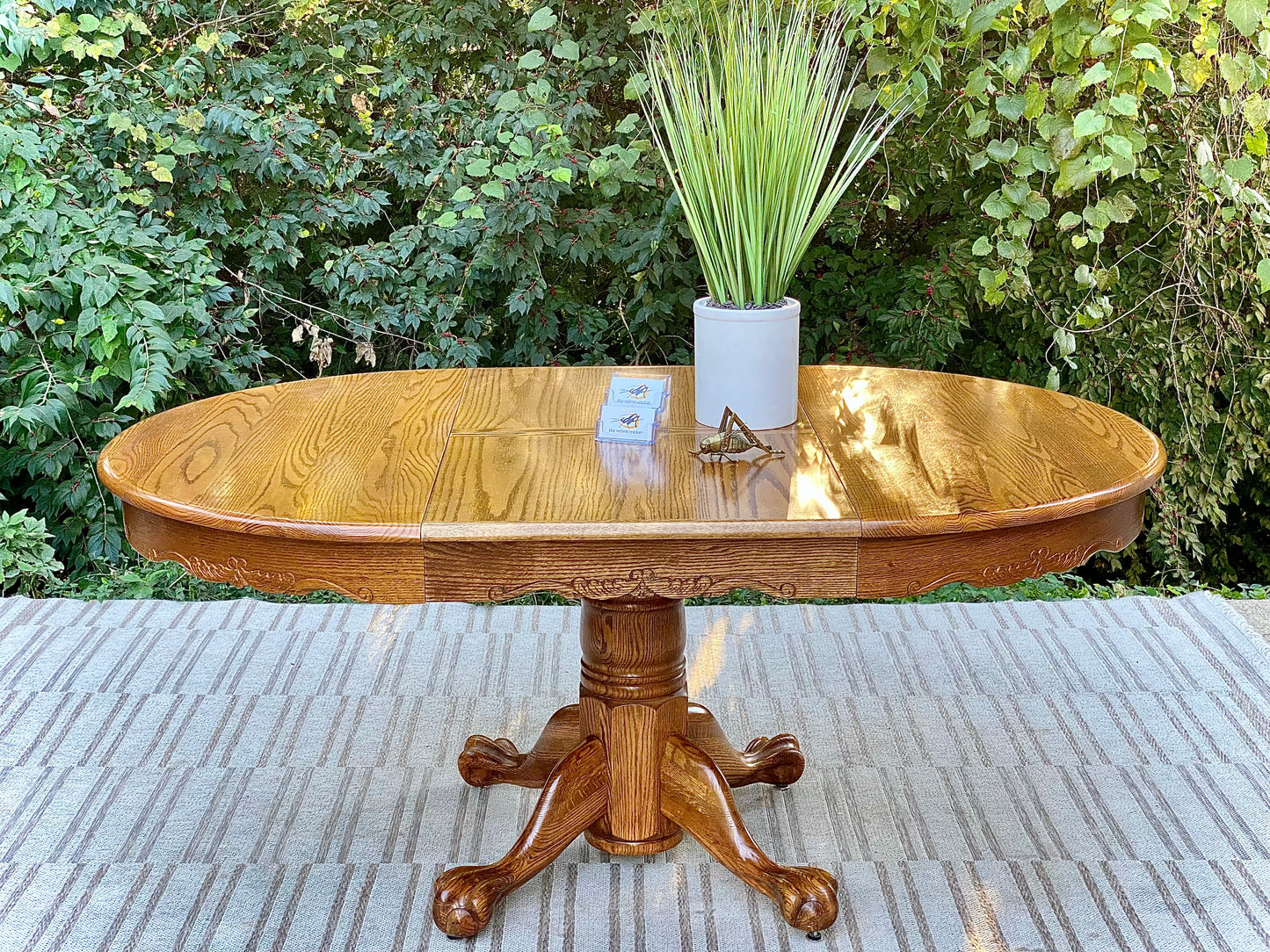 Nice Wooden Extending Dining Table
