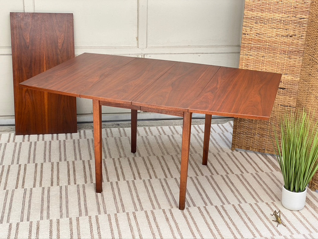 Retro MCM Walnut Dining Table