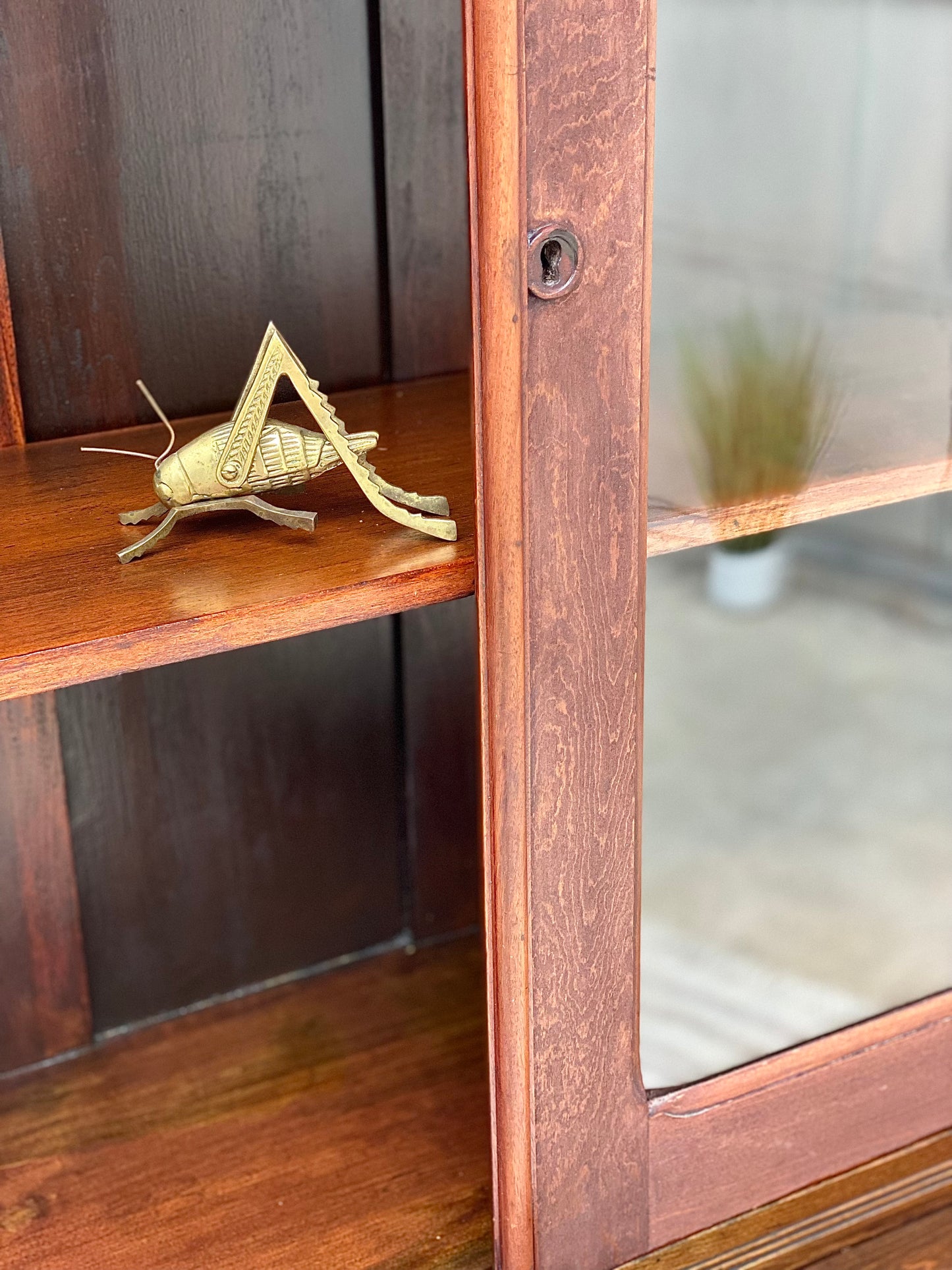 Vintage Wooden Farmhouse Cabinet