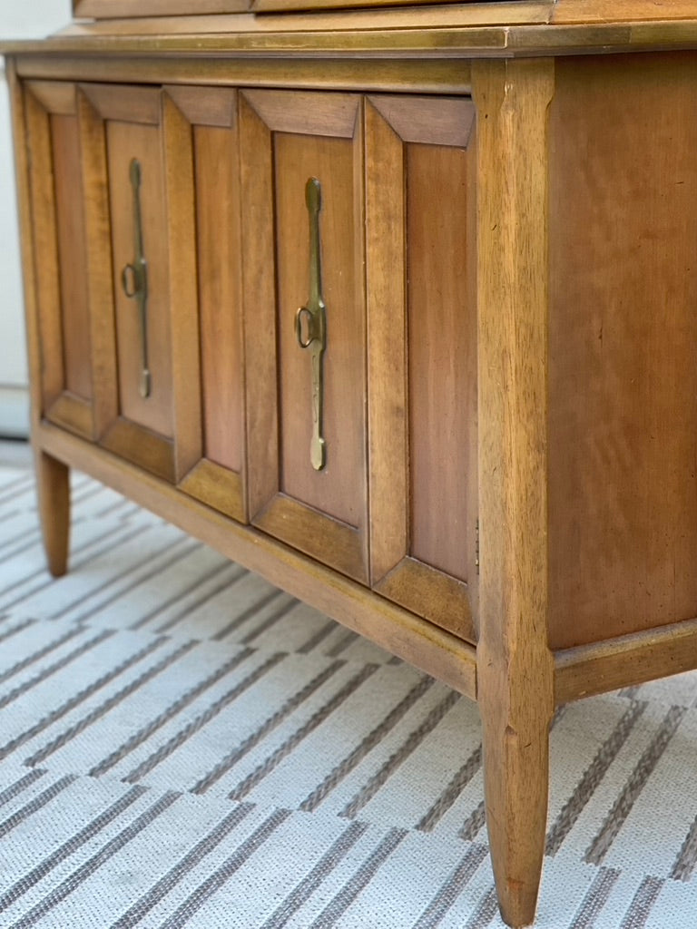 Retro MCM Walnut Hutch