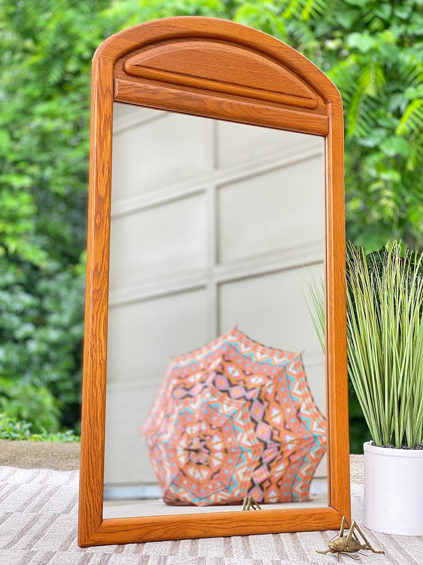 Nice Vintage Wooden Mirror
