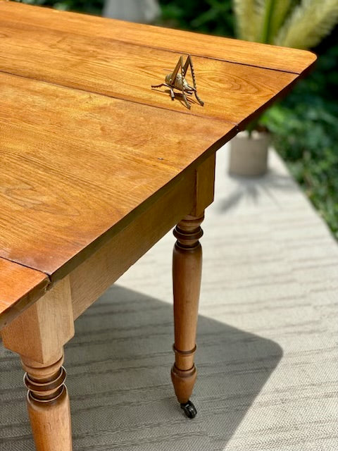 Vintage Wooden Gate Leg Table