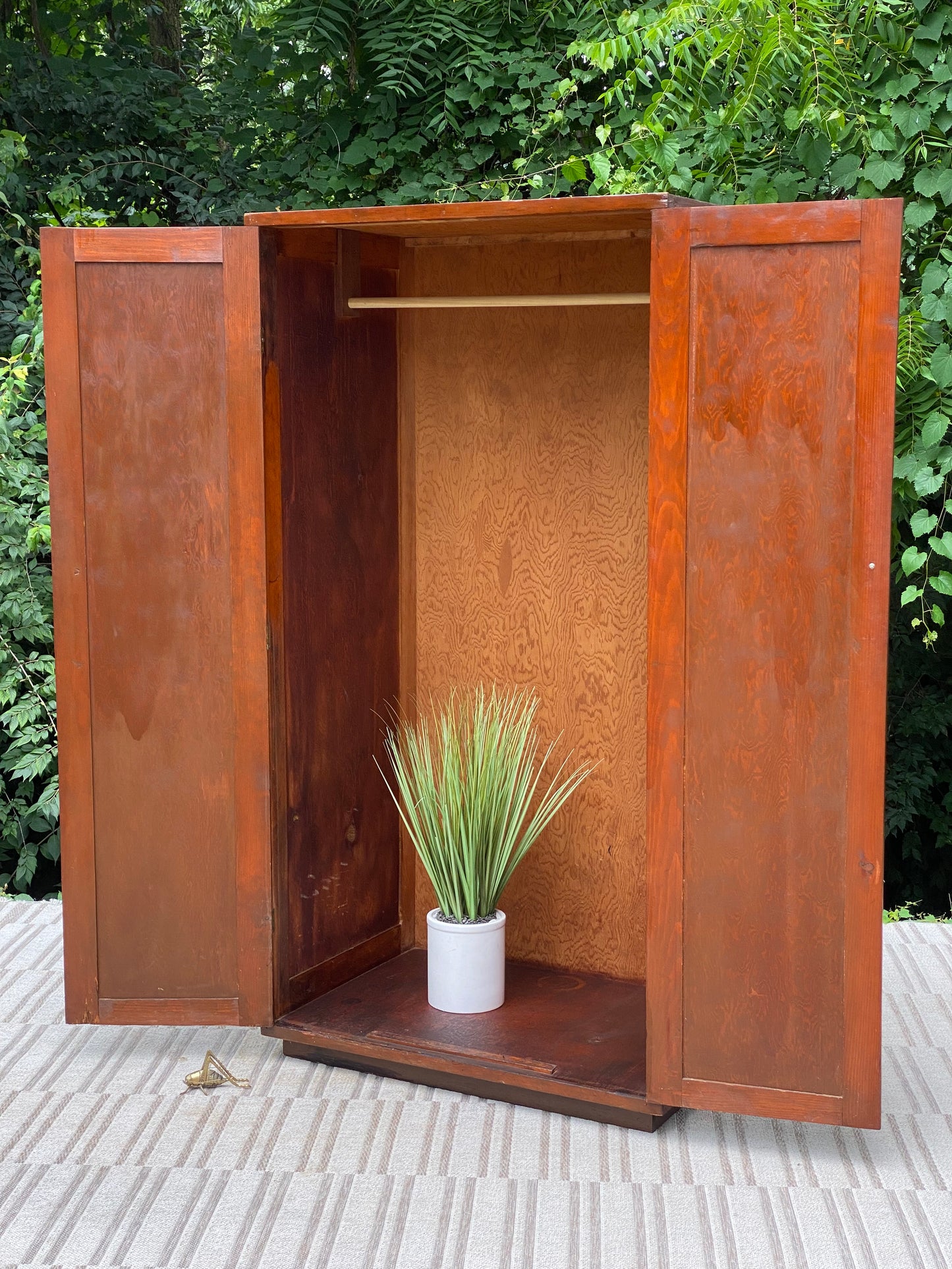 Vintage Wooden Storage Cabinet