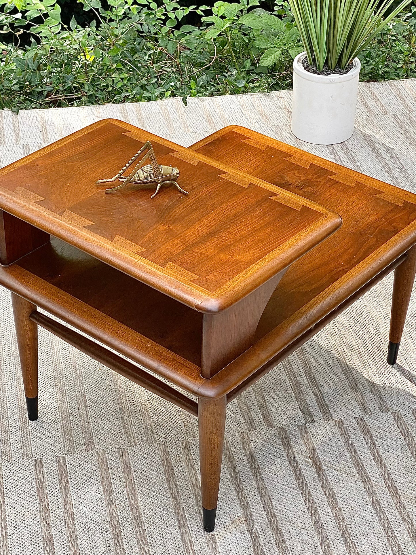 Vintage Pair of MCM Lane Acclaim Side Tables