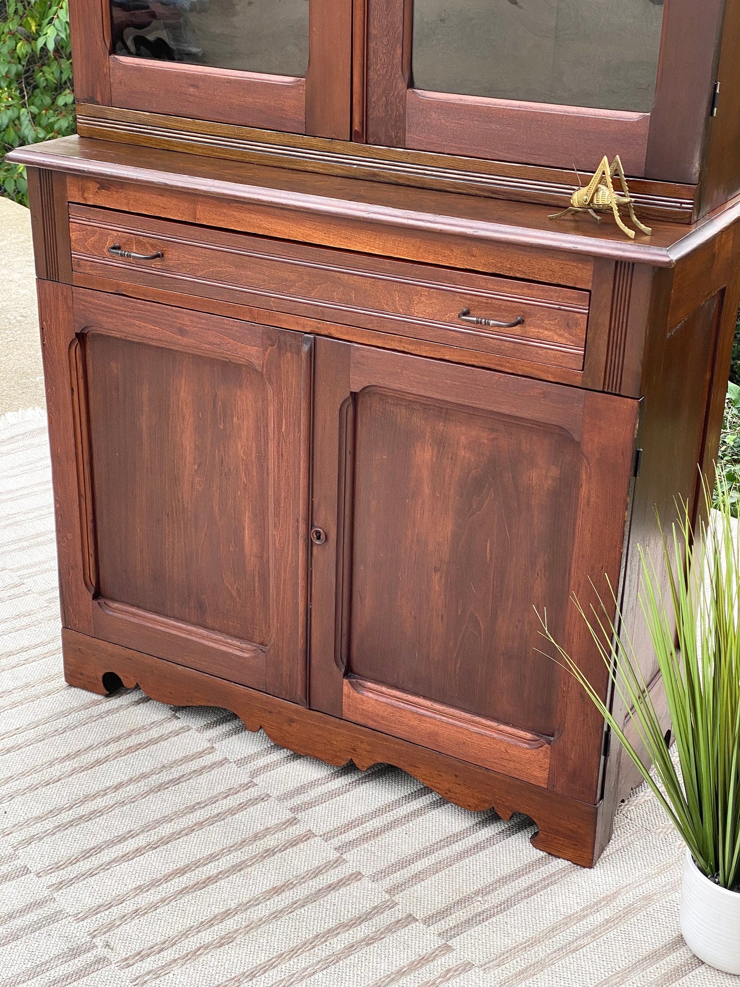 Vintage Wooden Farmhouse Cabinet