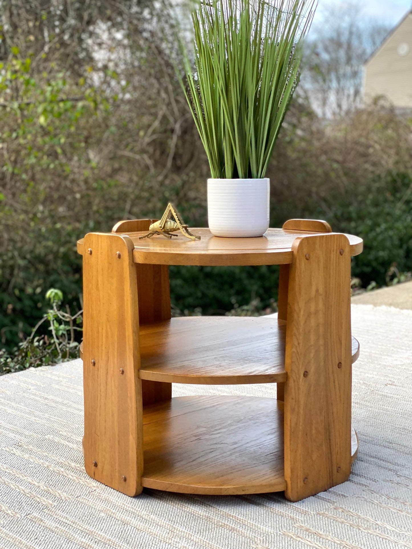 Vintage MCM Side Table Lamp