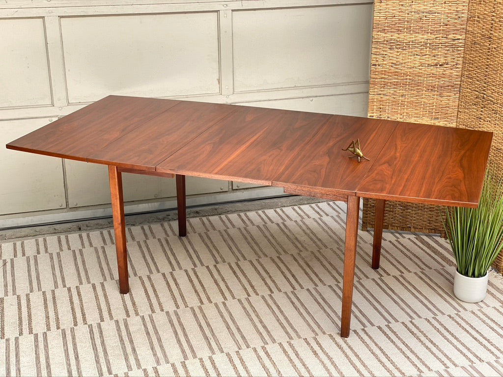 Retro MCM Walnut Dining Table