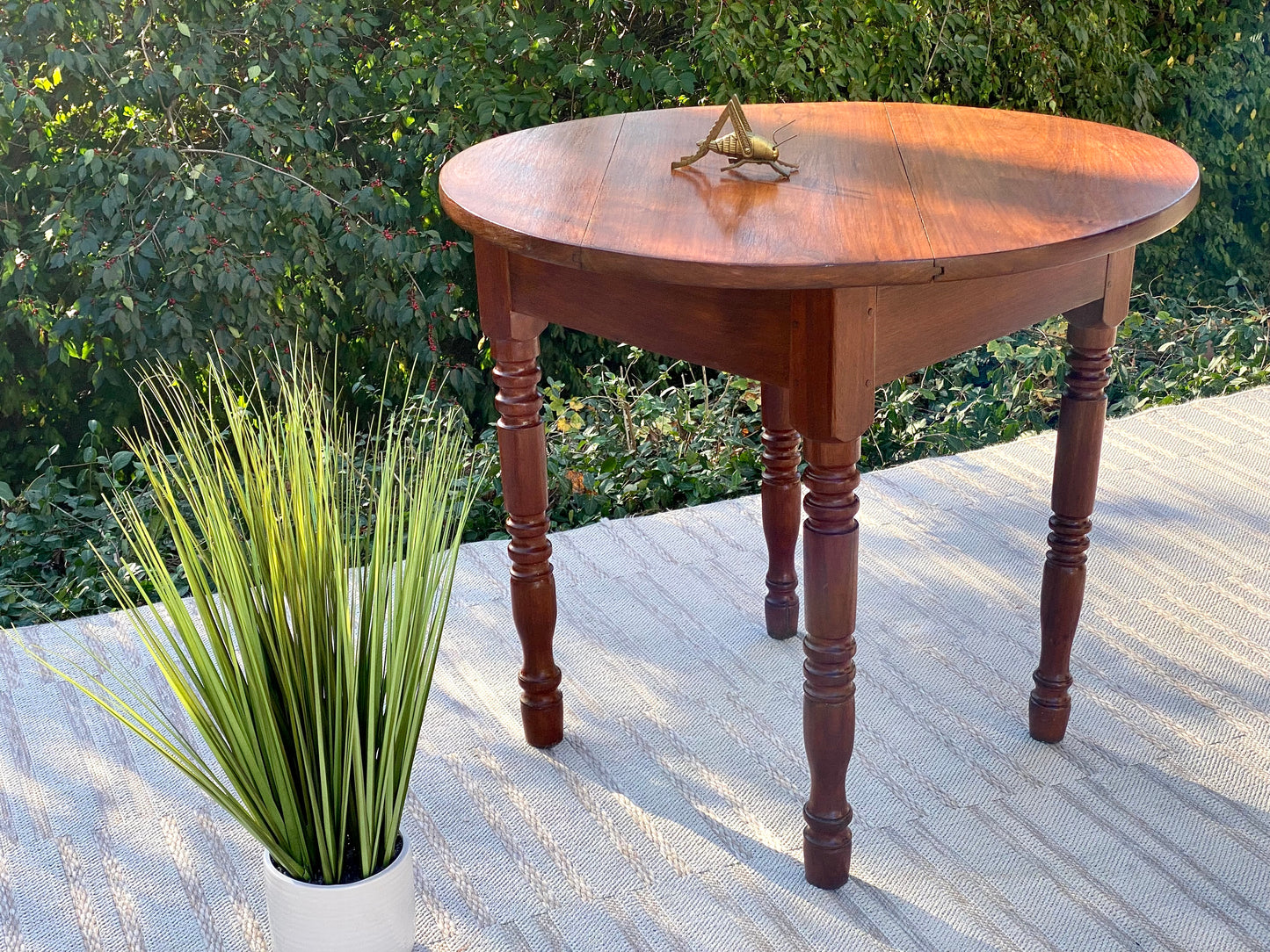 Vintage Walnut Handcrafted Farmhouse Table