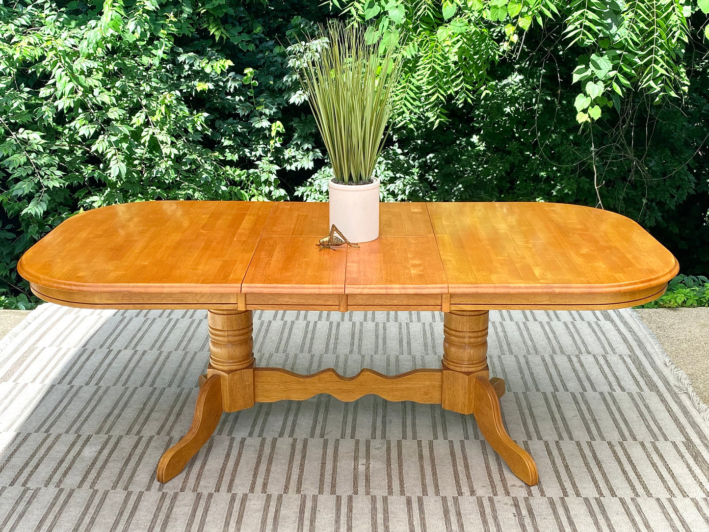 Nice Solid Wood Extending Table