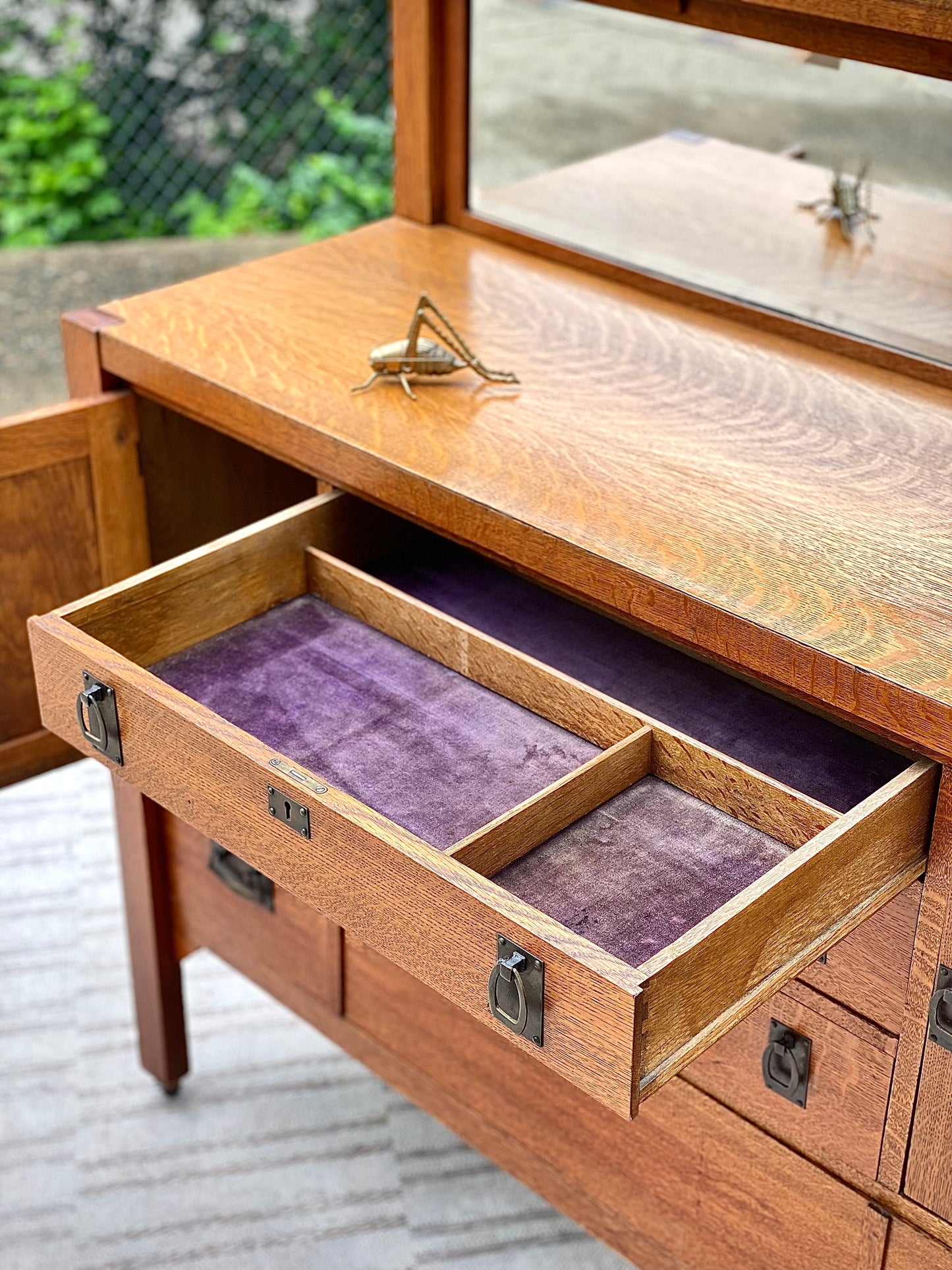 Vintage Arts & Crafts Sideboard by JC Widman